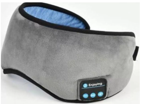 WIRELLES MUSIC MASCARA DORMIR BLUETOOTH