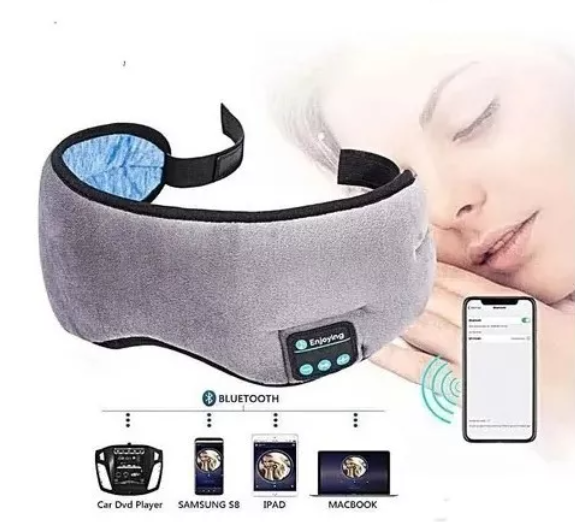 WIRELLES MUSIC MASCARA DORMIR BLUETOOTH