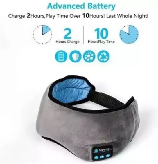 WIRELLES MUSIC MASCARA DORMIR BLUETOOTH