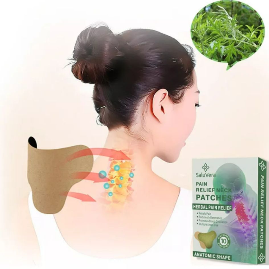 50 PARCHES PARA ALIVIO DE DOLOR DE CUELLO