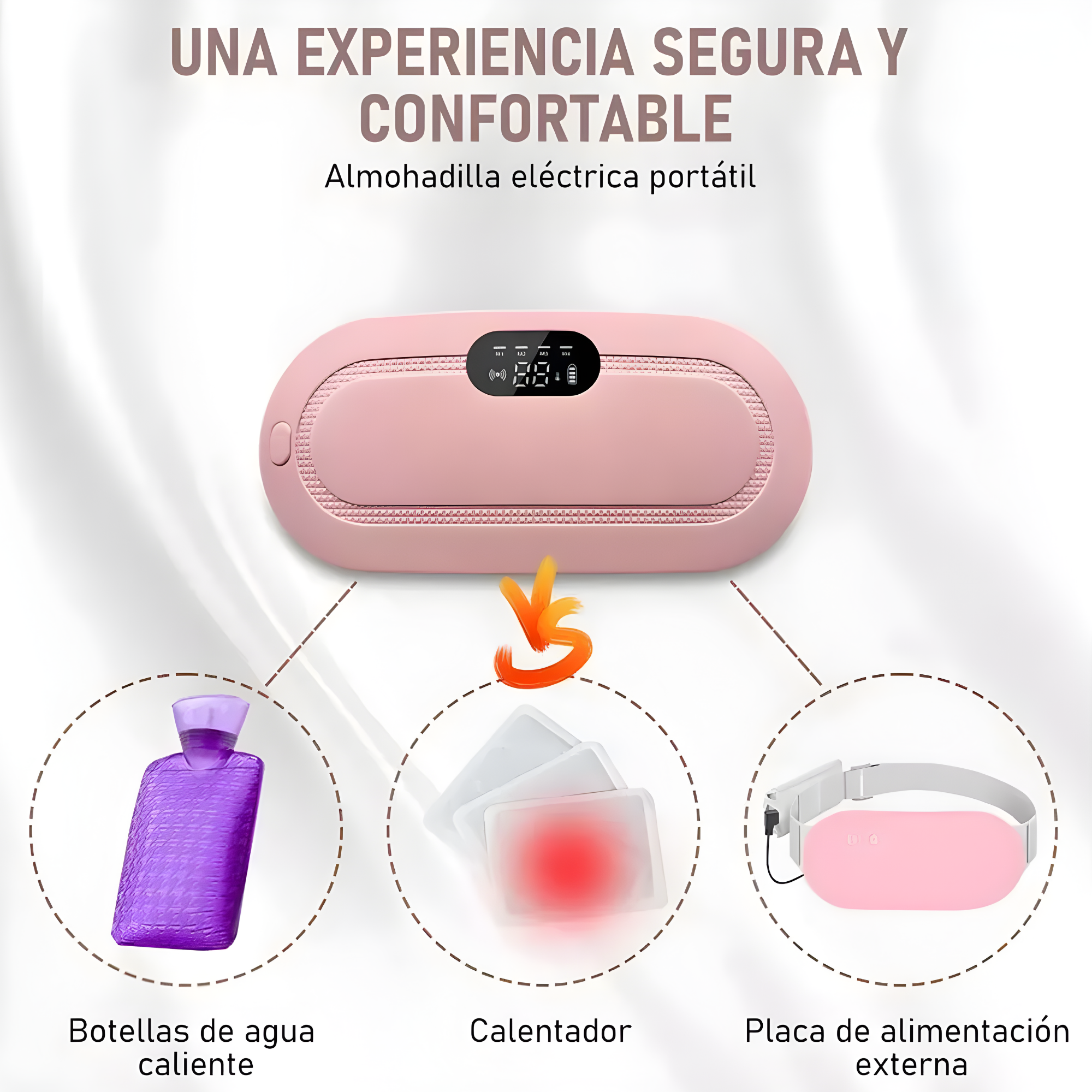 ALMOHADILLA TERMICA PARA COLICOS MENSTRUALES