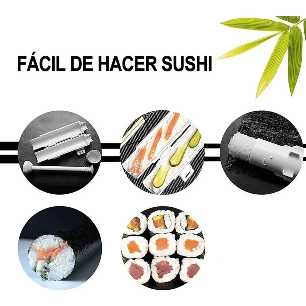 MAQUINA ROLLER BAZOOKA PARA HACER SUSHI