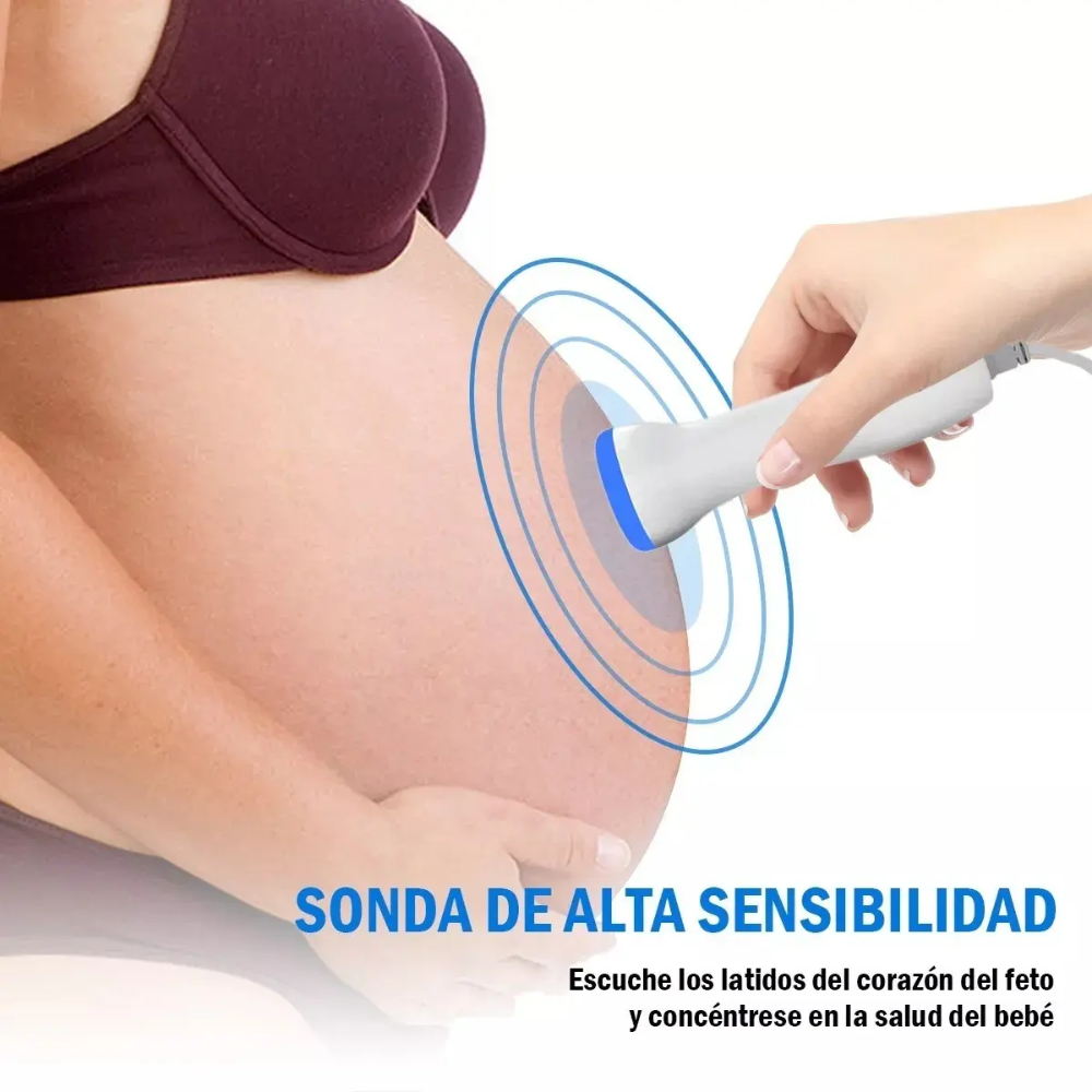 MONITOR DE LATIDOS DOPPLER FETAL PORTATIL