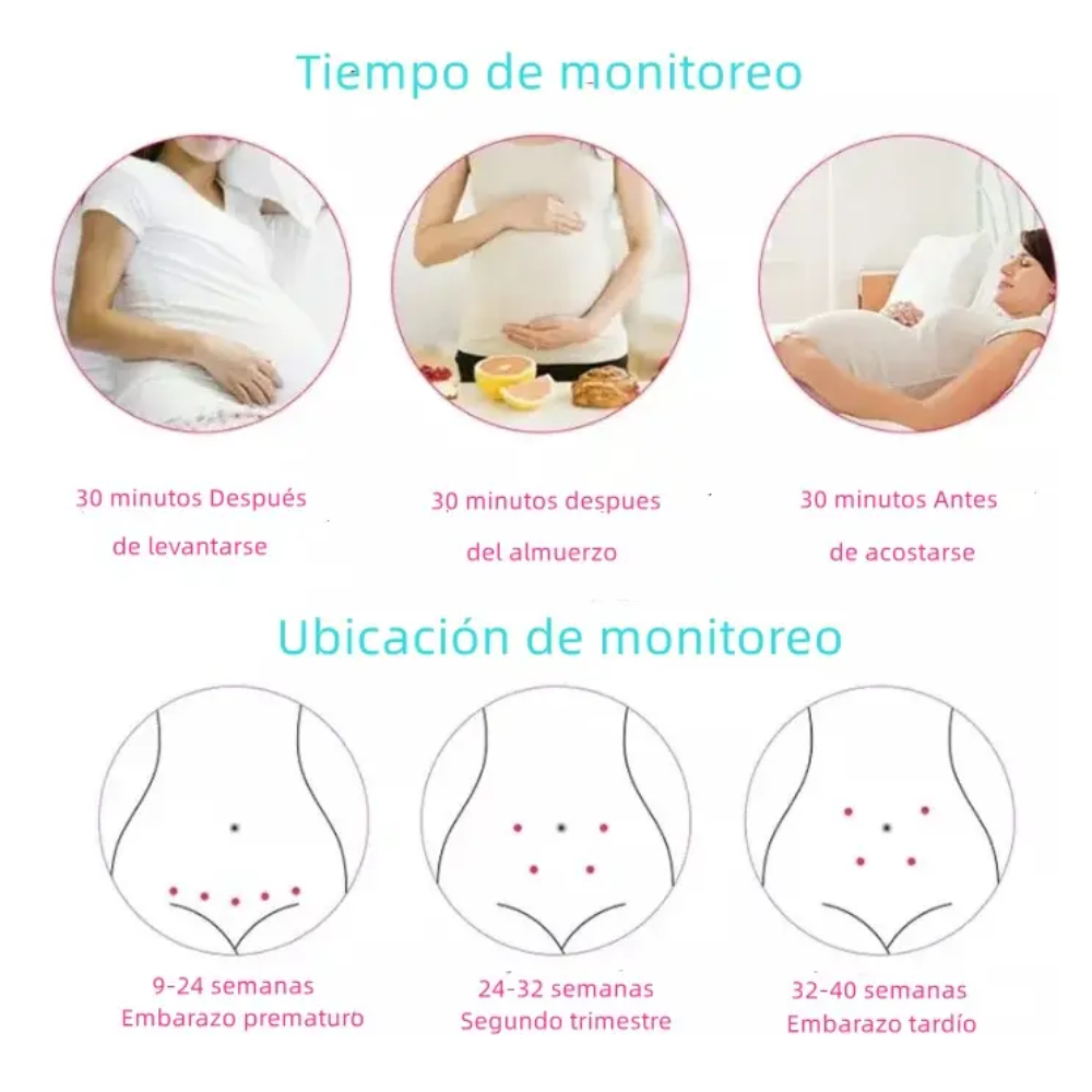 MONITOR DE LATIDOS DOPPLER FETAL PORTATIL