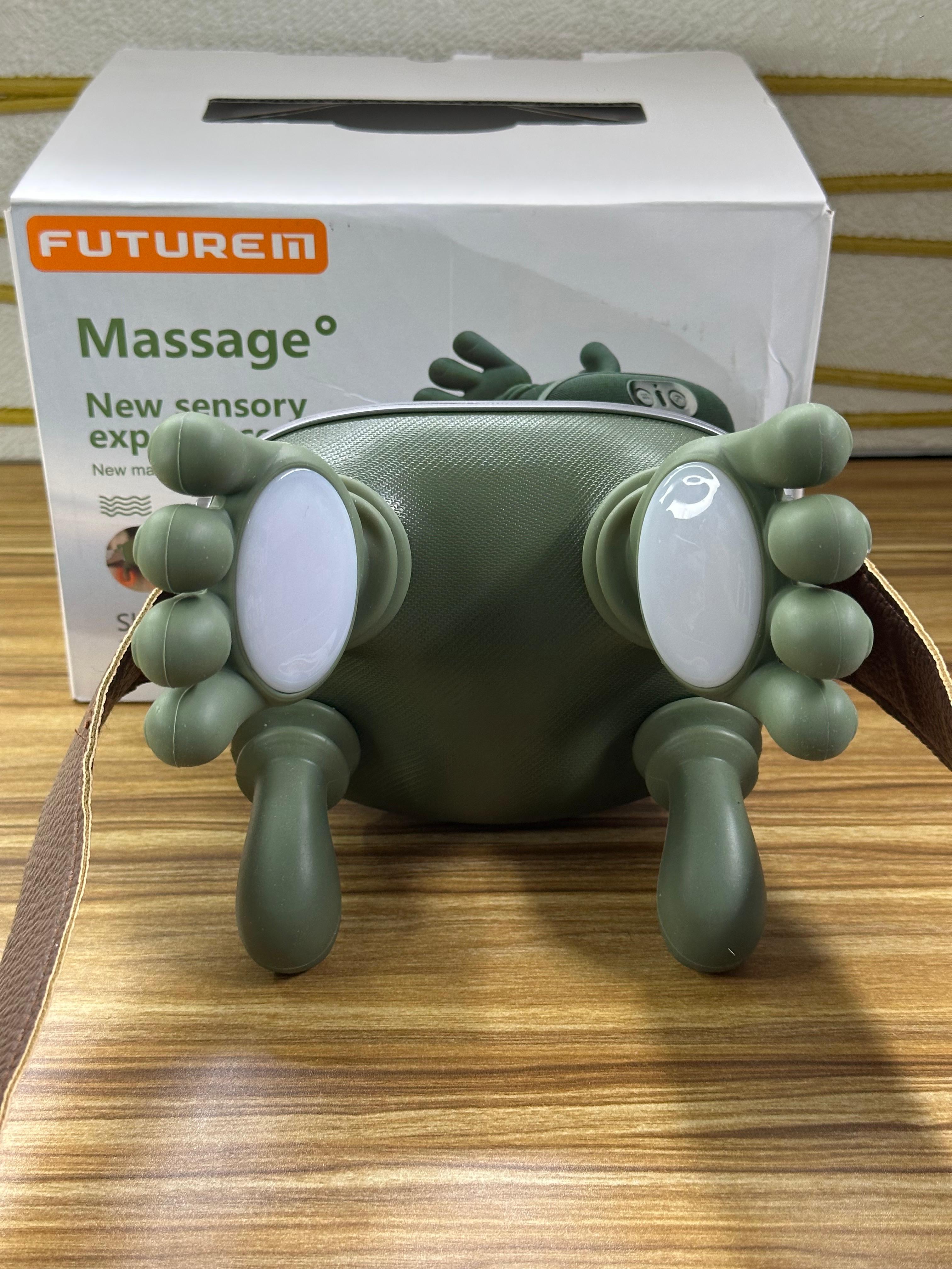 MASAJEADOR TERMICO SHIATSU RECARGABLE