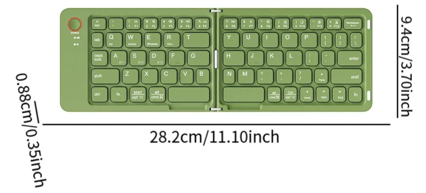 TECLADO BLUETOOTH RETRACTIL VIRAL
