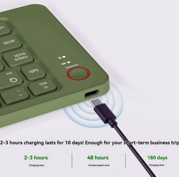 TECLADO BLUETOOTH RETRACTIL VIRAL