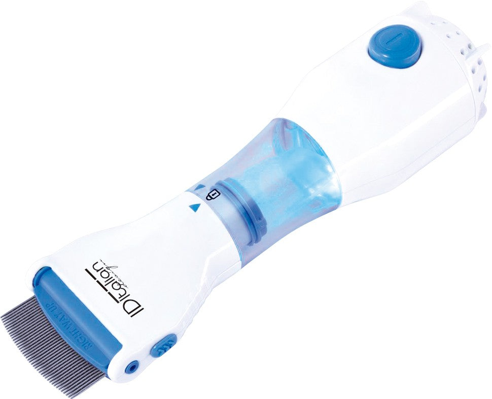 PEINE ELECTRICO ASPIRADORA PARA ELIMINAR PIOJOS Y LIENDRES